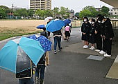 【CS】第1回小中合同あいさつ運動