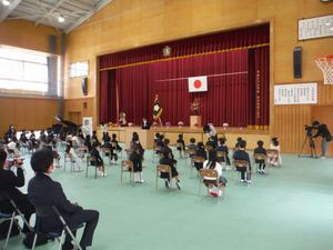 ピカピカの1年生(入学式)