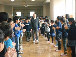6年生とのお別れ式