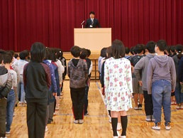 平成30年度 修了式