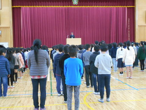 2学期終業式