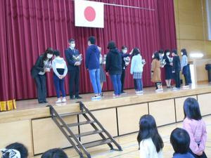 登校日&先生とのお別れ式