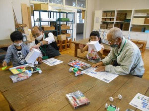 放課後教室でソーラーカーづくり(環衛連)