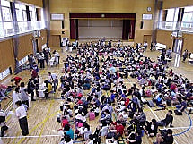 避難訓練(引き渡し訓練)