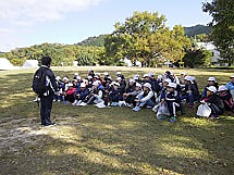 5年生 宿泊学習のひとこま