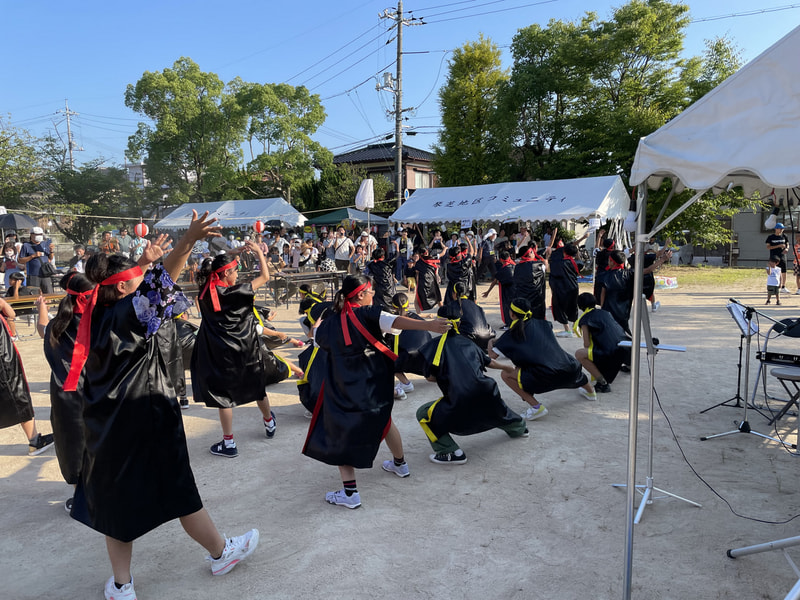 琴芝夏まつりに5・6年生が参加
