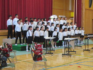 校内音楽発表会(4年生)