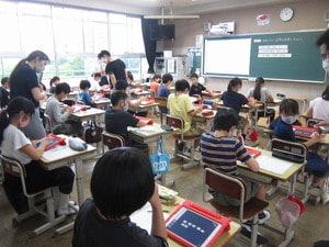 ICTを活用した授業(6年生)