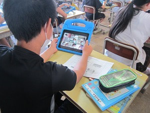 リモート授業の試み(6年生)