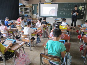 1年生もzoomに挑戦