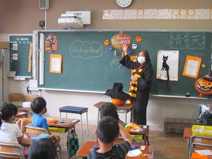 一足早いハロウィン(1年生)