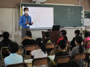 宇部市の農業・JA出前授業(3年生)