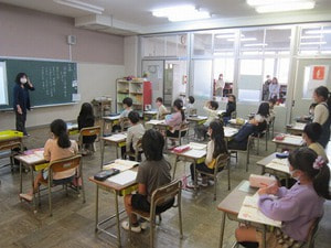 参観日・引き渡し訓練
