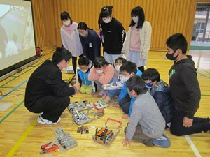 宇部工業高校出前授業~プログラミング教育~(5年生)