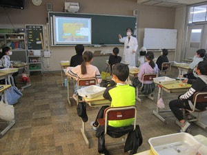 博物館の出前授業(5年生)