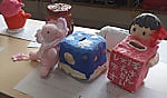 夏休み思い出がいっぱいつまった作品展