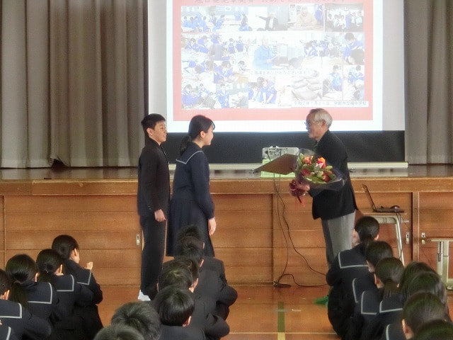 11/21 叙勲をお祝いする会を開きました