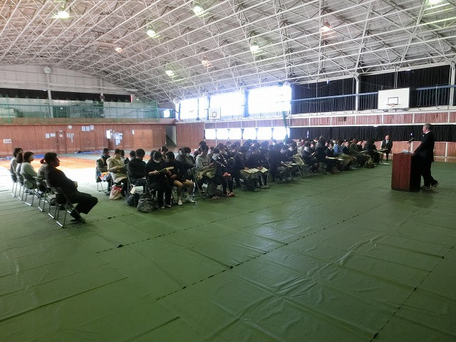 1/18 本校入学説明会を開きました