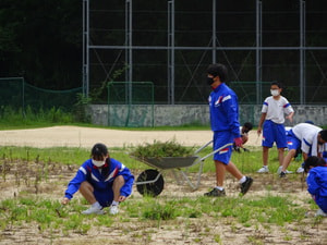 8月20日(土) PTA環境整備作業