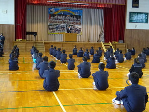 12月23日(金) 終業式・退任式・任命式
