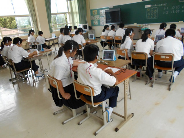 6/28 1年生がオンライン英会話を楽しみました