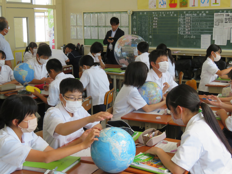 5月29日(水) 授業の様子(県教育委員会訪問)