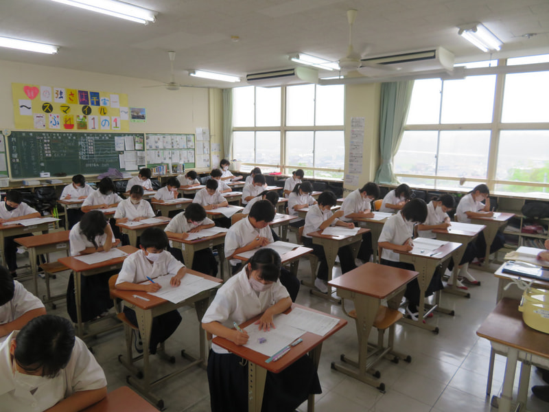 7月1日(月) 期末テスト1日目