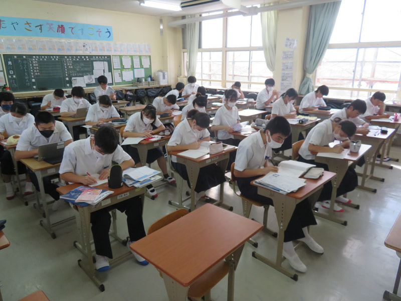 9月27日(金) 中間テストに向けて 自学自習