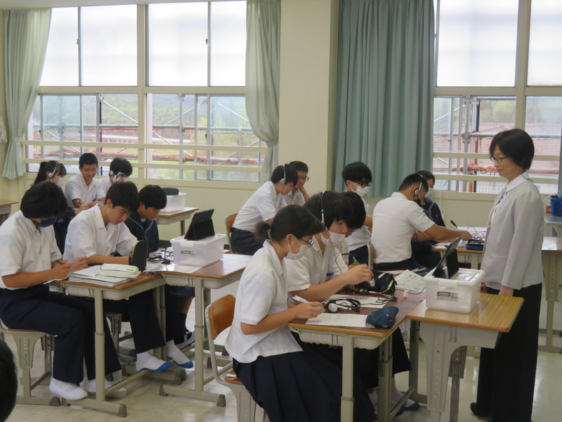 10月8日(火) 3年生:オンライン英会話