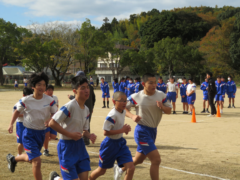 12月4日(水) 校内持久走大会