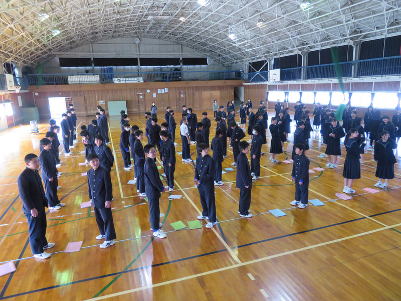 2月20日(木) 卒業式に向けて(合唱練習)