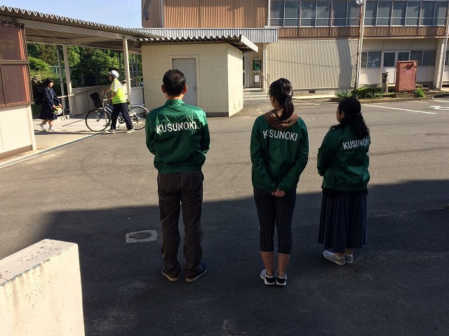 5/9 PTA挨拶運動、実施中です