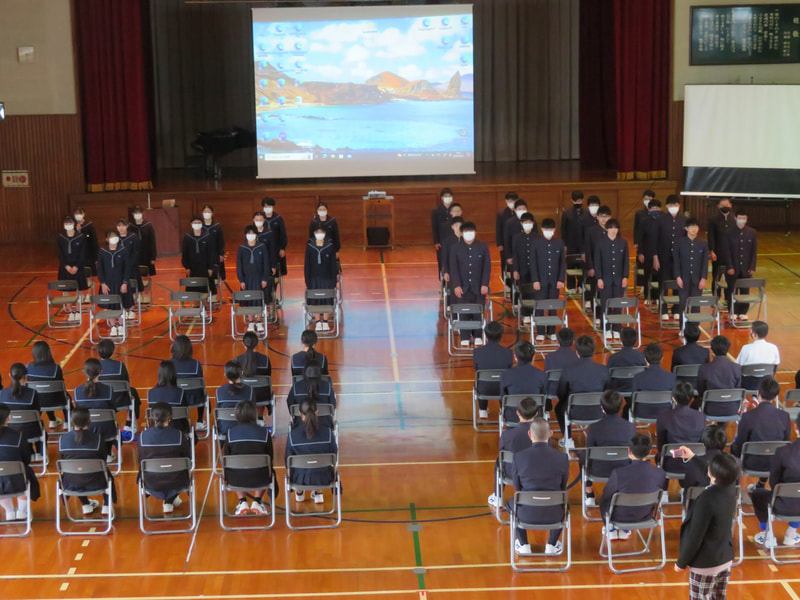 3月3日(月) 3年生を送る会