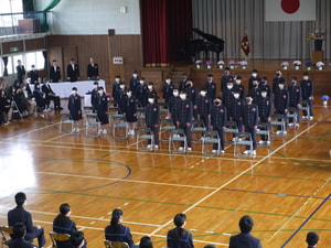 3月9日(木) 第20回卒業証書授与式