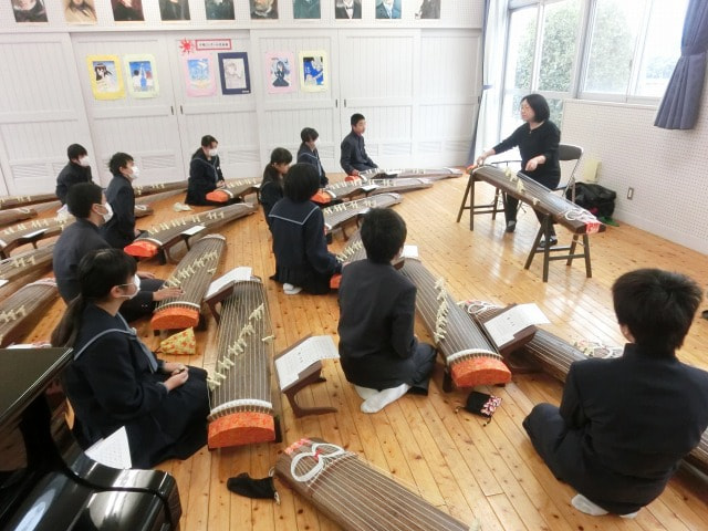 12/11 琴教室を開きました