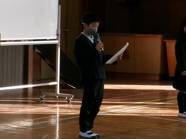 3学期 始業式