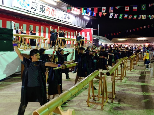 竹太鼓~地域のお祭りのフィナーレを飾る~