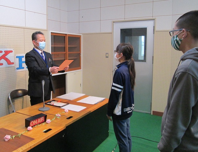 3月全校朝会「読書とあいさつの大切さ」