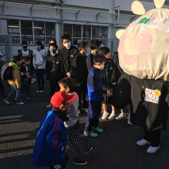 小・中合同あいさつ運動実施!!