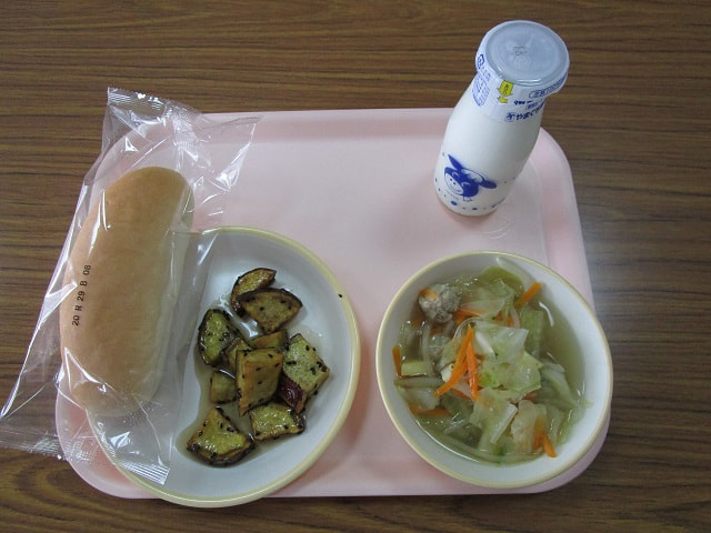 1年生に感謝!!大学芋おいしかったよ