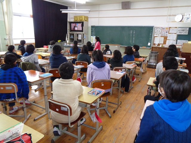 テレビ放送での終業式!!