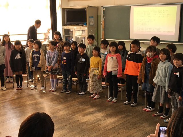 本年度最後の参観日がありました