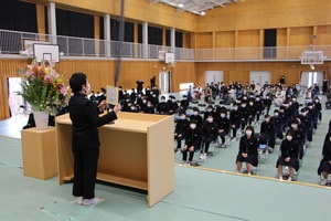 2年生立志式が行われました