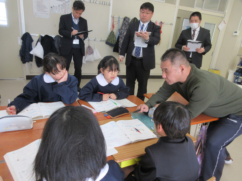 2月4日(火) 授業を参観していただきました!! ~学校訪問~
