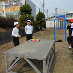 2月27日(木)6年生お楽しみ企画!!「全校鬼ごっこ」