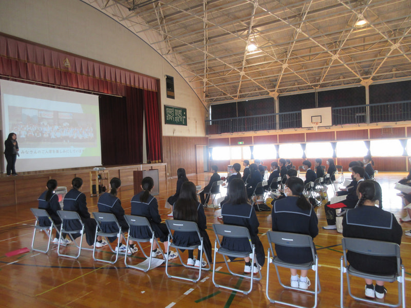 3月17日(月) さぁ、次のステージへ!! ~卒業生が楠中学校の仮入学に出席しました~
