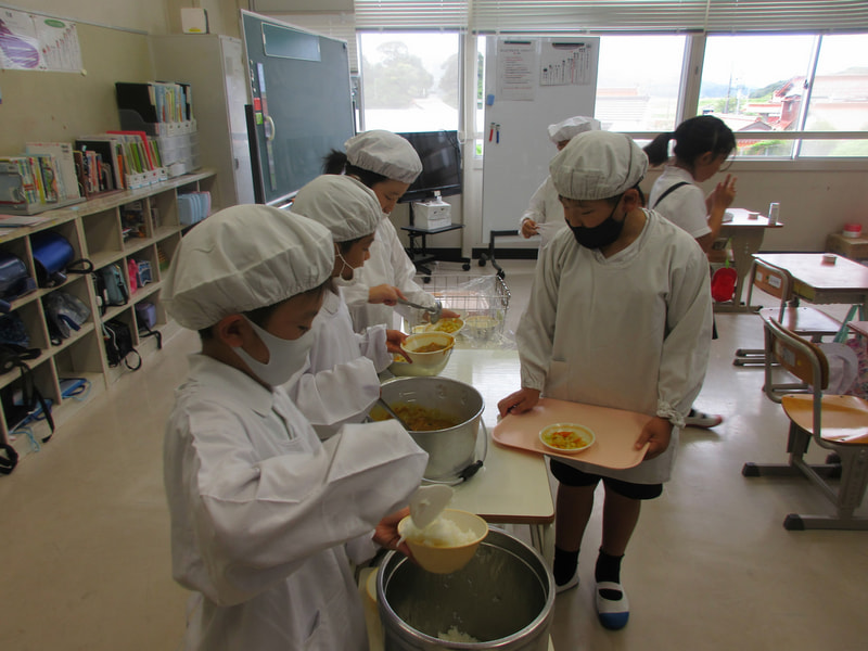 8月27日(火) 2学期の給食がはじまりました!!