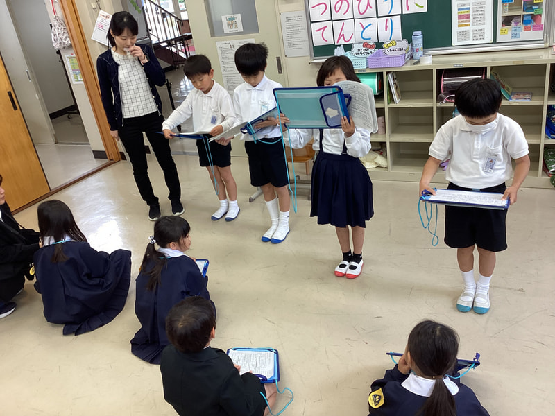 5月8日(水)1・2年生 学校たんけん!!