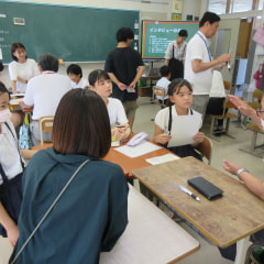 9月17日(火) P.B.L.(プロジェクト型課題解決研究)のとりくみ ~地域の大人たちとの熟議~