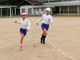 全校 マラソンタイム